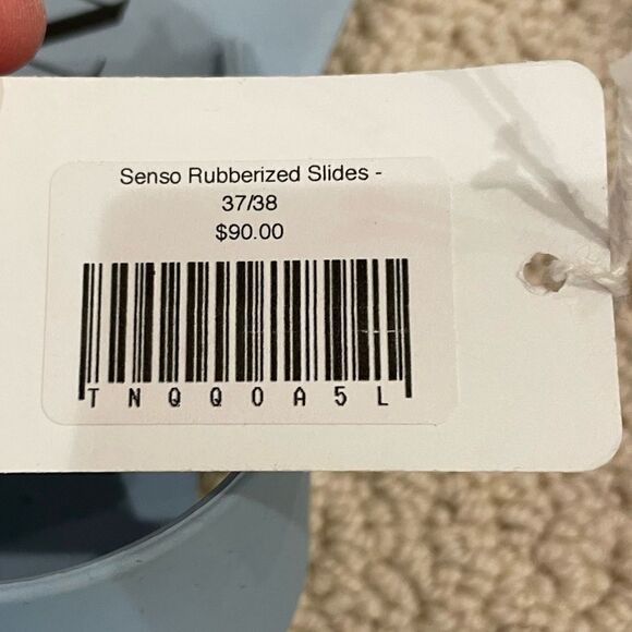 Senso Franky crossover-strap slides Light Blue Sz. 7 - Picture 6 of 7